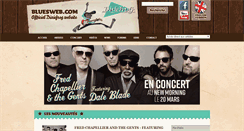 Desktop Screenshot of bluesweb.com